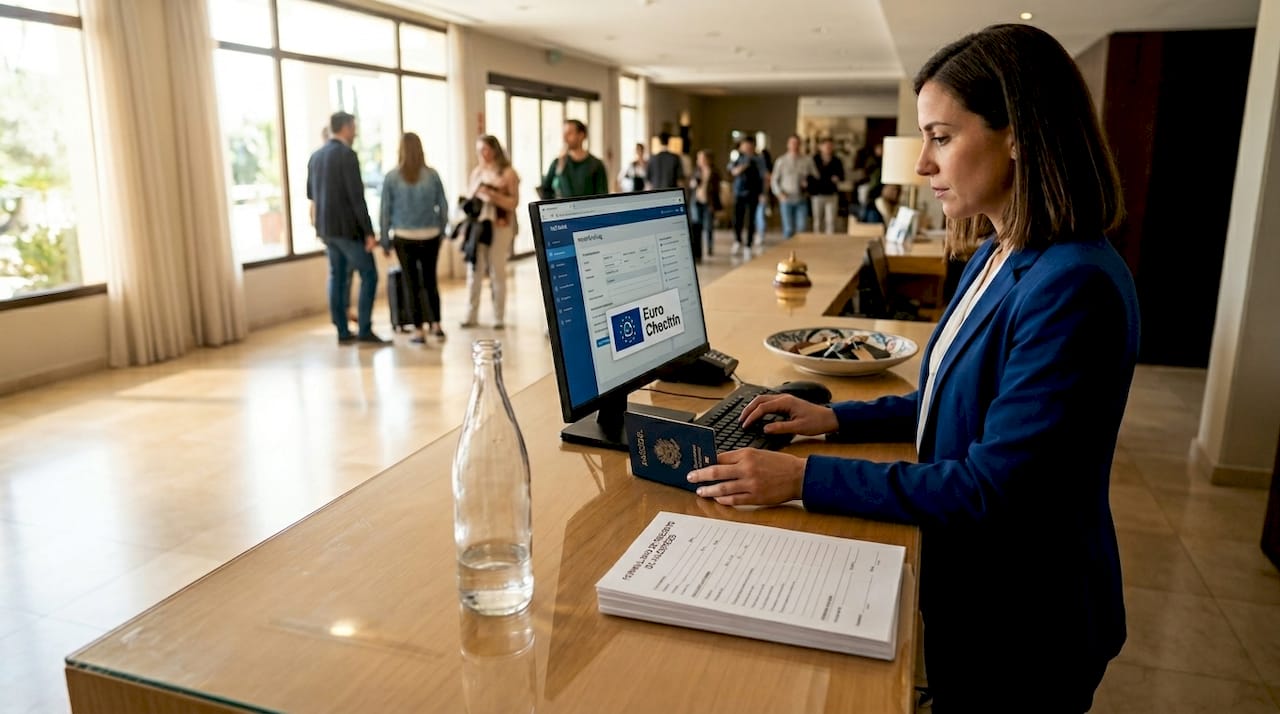 Guía recopilación de datos huéspedes en España