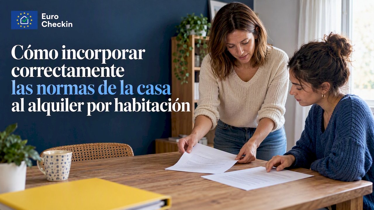 Normas de la casa contrato: cómo incorporarlas correctamente al alquiler por habitación