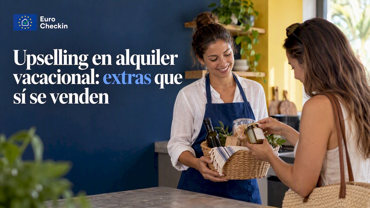 Upselling en alquiler vacacional: extras que sí se venden
