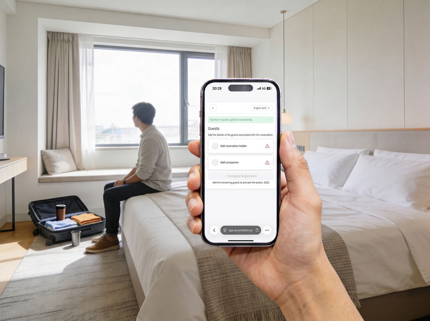 Sistema automatizado para enviar datos de huéspedes a SES Hospedajes y cumplir la normativa en España